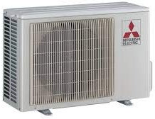 Mitsubishi Electric MUZ-SF25VE condizionatore fisso Condizionatore unità esterna Bianco