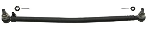 febi bilstein 24168 Lenkstange mit Kronenmuttern und Splinten, vom Lenkgetriebe zur 1. Vorderachse, 1 Stück