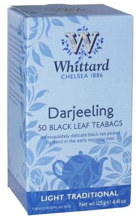 Whittard of Chelsea Darjeeling Teebeutel, 50 Stück