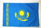 AZ FLAG - Bandera Kazajistán - 90x60 cm - Bandera Kazaja 100% Poliéster Con Ojales de Metal integrados - 50g - Colores Vivos Y Resistente A La Decoloración