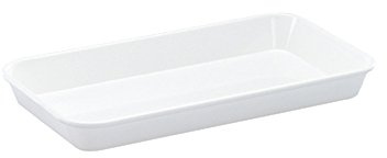 WACA 1402 Auslageschale Präsentationsschale 290 x 160 x 35 mm, Farbe:weiß