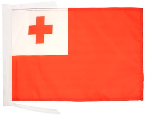 AZ FLAG Tonga Flag 45x30 cm Tongan Banner 100D Polyester Cords