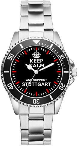 KIESENBERG Stuttgart Geschenk Artikel Idee Fan Uhr 1340