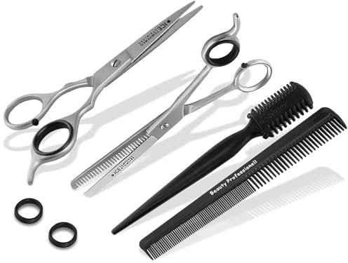 Haarscheren Modellierscheren Set 6 Zoll Set + Effilier-Kamm aus Solingen