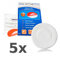 NEMAXX® 5X NX1 Quickfix Klebepad Befestigungspad Klebebefestigung für Rauchwarnmelder/Funkrauchmelder/Rauchmelder