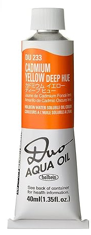 Holbein Duo Aqua Oil Cadmium Yellow Deep Hue (A) 40ml