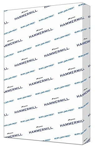 Hammermill Druckerpapier, 9 kg Kopierpapier, 28 x 43 cm, 1 Ries (500 Blatt), 92 hell, hergestellt in den USA