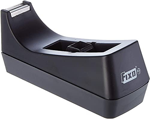 Fixo 87703010 – Handabroller für Klebebänder, 33 m, schwarz