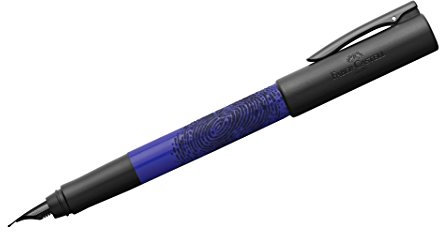 Faber-Castell 149350 - Füller WRITink Print, Feder M, blau