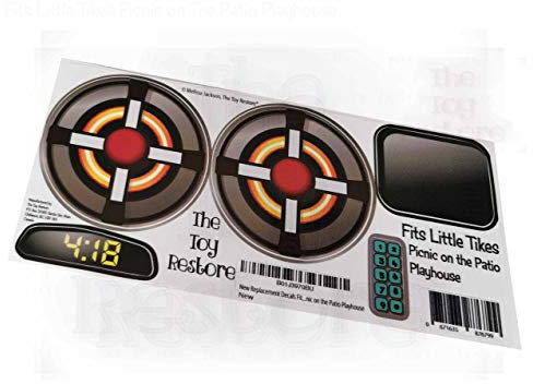 The Toy Restore Replacement Stickers Fits Little Tikes Picnic on The Patio Playhouse Decals