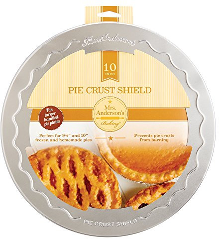 Mrs. Anderson's Baking Pie Crust Protector Shield, Fits 9.5-Inch and 10-Inch Pie Plates