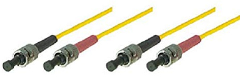 Equip St/9/125Μm 3.0 M 3 m ST gelb LWL-Kabel – Glasfaserkabel-(3 m, OS2, ST, gelb)