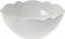 Alessi Mw01/3 Dressed Bol en Porcelaine Blanche avec Décoration en Relief, Set de 4 Pièces