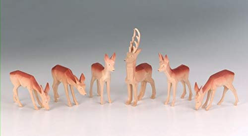 R&B Reh Figurine 4cm, Braun
