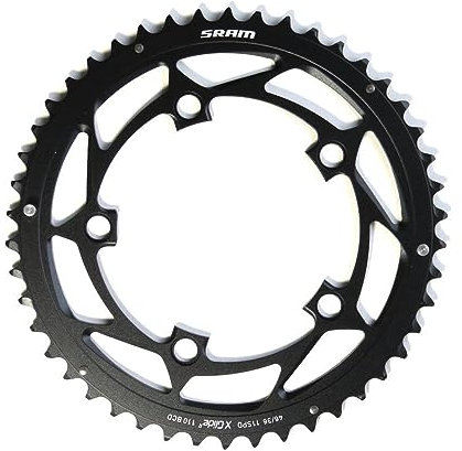 Sram Road Unisex – Erwachsene Kettenblatt Schutz 11-Fach, Schwarz, Ø110mm