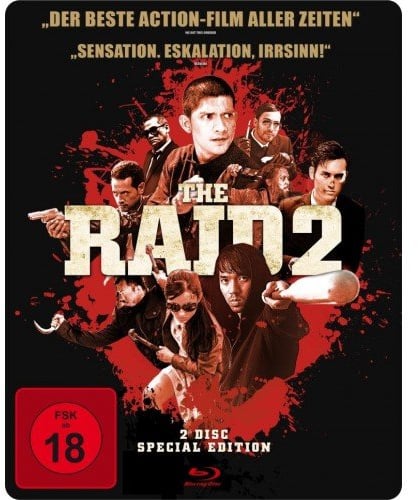 The Raid 2 (Steelbook) [Special Edition] (+DVD) [Blu-ray]