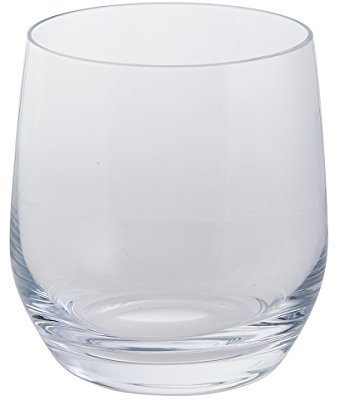 Dartington Crystal Wine & Bar Tumbler Glasses, Set of 2 | A Simple, All-Purpose Glass Tumbler Suitable for Wine, Whisky and All Spirits| 91mm | 370ml | Dishwasher Safe | Gift for Family or Friends