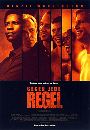 Gegen Jede Regel - Remember the Titans (2000) | original Filmplakat, Poster [Din A1, 59 x 84 cm]