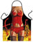 ITATI-Textilien Grillschürze, sexy Teufelin
