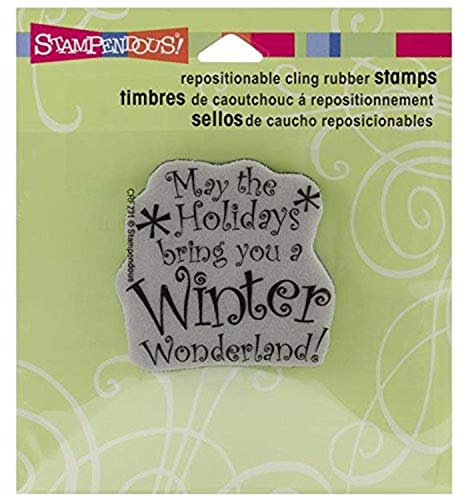Stampendous Gummistempel Winterwunder