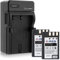 2 Batterie + Caricabatteria (Auto/Corrente) per Nikon EN-EL9 / D40, D40x, D60, D3000, D5000