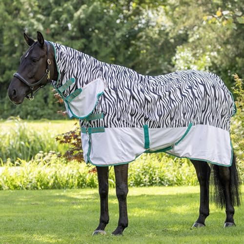 Shires Tempest Zebra Combo Fly Rug 5ft3 zebra