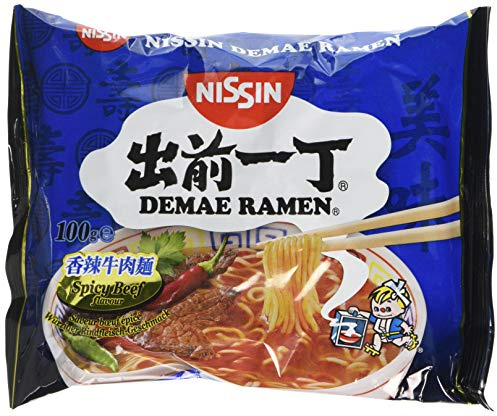 Nissin Instant Noodles - Spicy Beef Flavour - 30 Packets