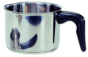 E517069 Milchtopf 14cm Edelstahl/Ausguß