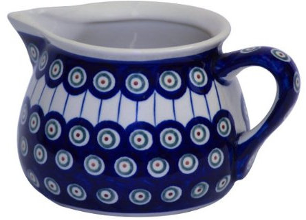 Original Bunzlauer Keramik Milchkanne V = 1,0 Liter im Dekor 8