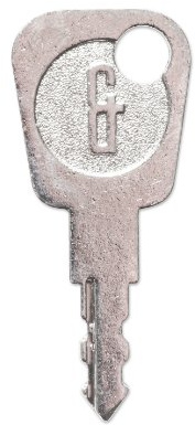 1 x Connoisseur Window Lock Key