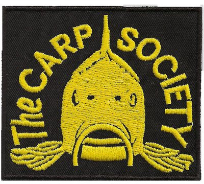 Patch Karpfenfischen carphunter Karpfen angler Fischer fishing Weste Aufnäher