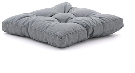 Madison Loungeauflage für Sitzfläche Rib grau ca. 60x60 cm