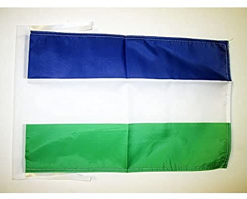 AZ FLAG Flagge Königreich von Araukanien und Patagonien 45x30 cm Kordeln | Für innen und außen Nueva Francia dekorative Flagge doppelte Nähte und verstärkte Kanten mit Schnüre 100D Polyester