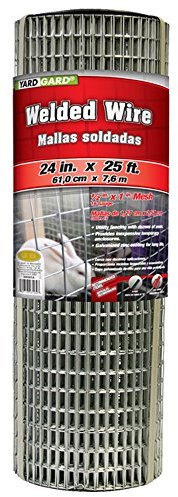 Galvanized Welded Wire Fence, 24-In. x 25-Ft. -309301A