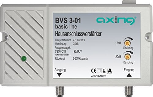 Axing BVS 3-01 Kabel-TV Verstärker 30 dB