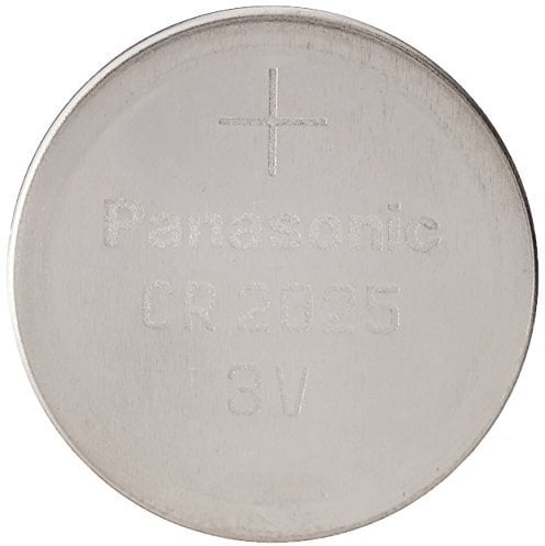 Panasonic - Confezione multipla da 4 pile a bottone CR2025 3 V, al litio