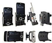 Brodit Passivhalter m Kugelgelenk - Halterungen (Handy/Smartphone, Passive Halterung, Schwarz)