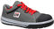 ELTEN Sicherheitsschuhe VINTAGE Pirate Low ESD S3, Damen und Herren, Leder, Stahlkappe, leicht, sportlich, Grau/Schwarz, Größe: 42