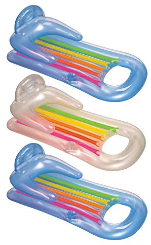 Intex King Kool Lounge Aufblasbare Schwimmbadliege mit Kopfstütze, (1 Stück)