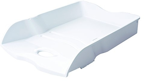 HAN Loop Kunststoff, Durchmesser Weiß Becken Aufbewahrungsschuppen Büro – Becken Aufbewahrungsschuppen Büro (Kunststoff, Styropor, weiß, C4, Brief, 259 mm, 35,1 cm)