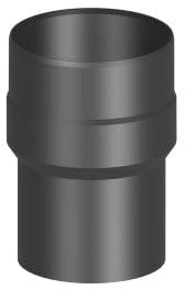 Erweiterung Ofenrohr/Rauchrohr Ø 130-150mm, lackiert schwarz