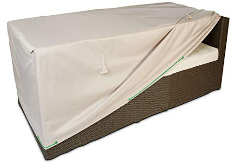 Cov'Up Sofabezug für Gartensofa, 130 x 75 x 60 cm, Taupe