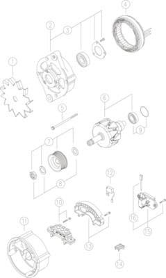 MAHLE Original Generator