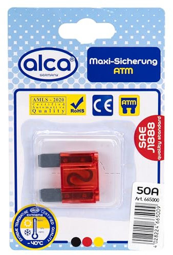 alca® Maxi-Sicherung 50A 1 Stück Blister