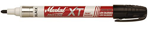 Markal 097253 PRO-LINE XT Marker, Black (Pack of 12)