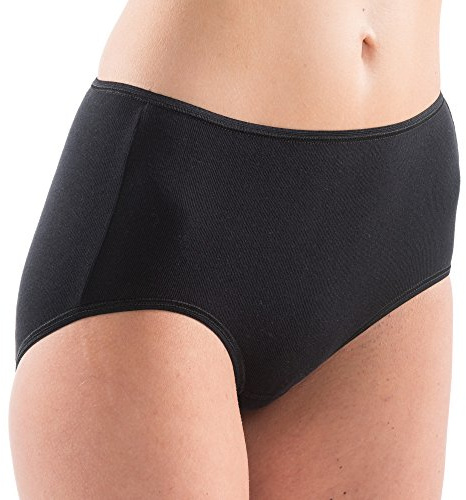 HERMKO 1150 Damen Taillenslip mit elastischen Abschlüssen aus 100% Bio-Baumwolle