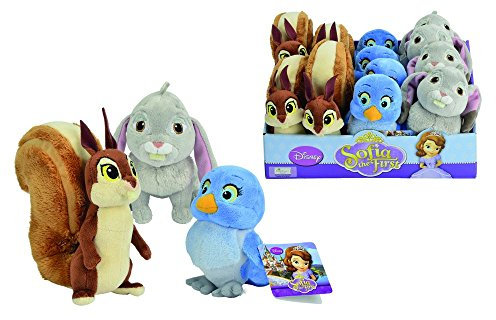 Simba 6315873114 - Disney Sofia the First Plüsch 17cm, 3fach sortiert