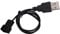 BQLZR 13.3 Fan Adaptor Connector Cable Convert USB to 3 PIN 5V Output Computer PC Fan