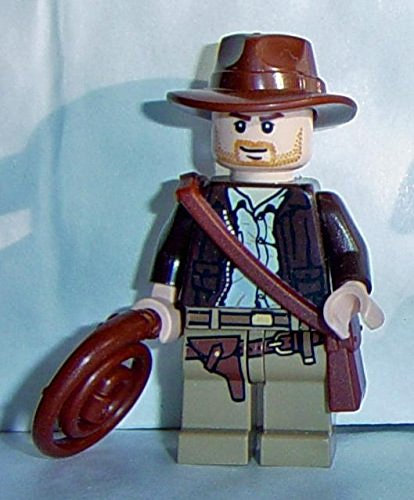LEGO Indiana Jones: Indiana Jones mit Peitsche und Tasche