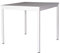 Szagato Schreibtisch (Stahl) LxB: 80x80 cm, lichtgrau, Marke (Arbeitstisch, Bürotisch, Druckertisch Büro-Möbel Arbeitszimmer Computertisch Schreibtisch Home-Office Büro-Schreibtisch)